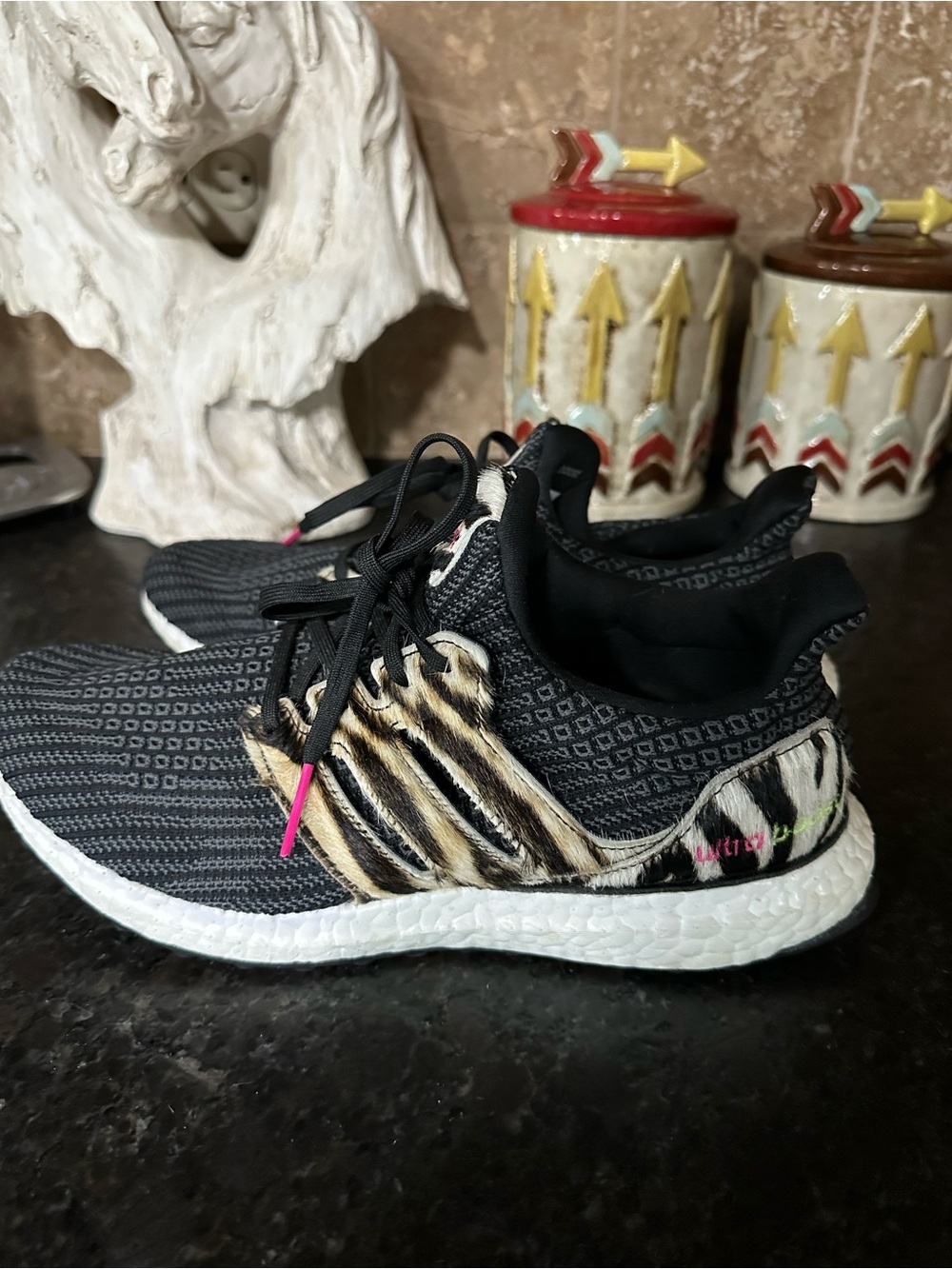 Adidas Ultra Boost DNA Zebra Shoes - Gem